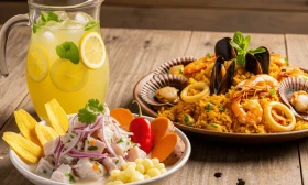 Promo Especial: Ceviche + Arroz con Mariscos + Jarra de Chicha, Maracuyá o Cebada