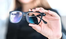 Montura + lunas Blue + estuche + paño microfibra y más